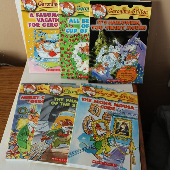 G Stilton Set of 6 Books paperback - Picture 1 of 2